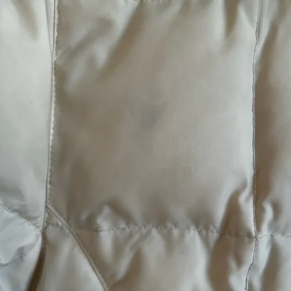 *Super Warm* Eddie Bauer 100% Goose Down White Puffer Jacket - Picture 6 of 17